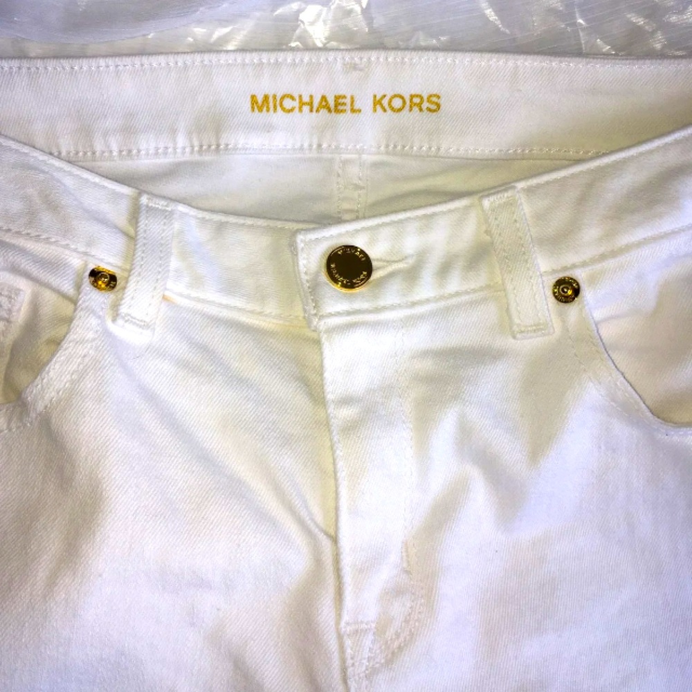 Michael Kors White Jeans Size 6